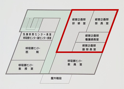 共通棟B2Fマップ