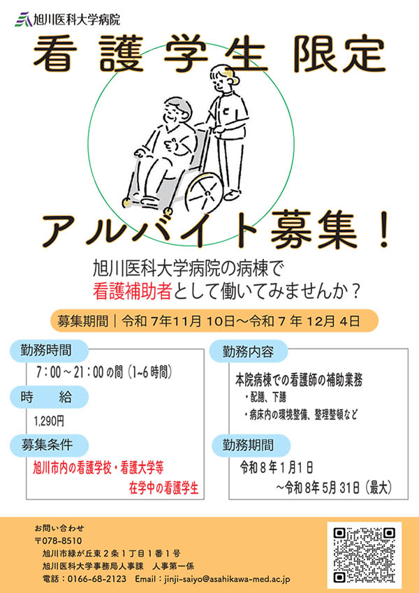 アルバイト募集ポスター