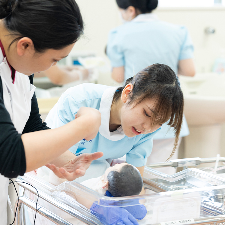 看護学科の実習様子 